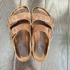 Birkenstock Brown Leather Sandals